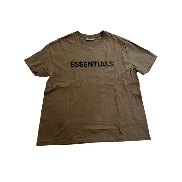 Essentials Brown Short Sleeve Tee - Picture 1 of 3